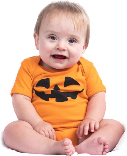 Miniatura 2 de Cute Little Pumpkin Disfraz de una pieza para bebé, Halloween Jack O' Lantern