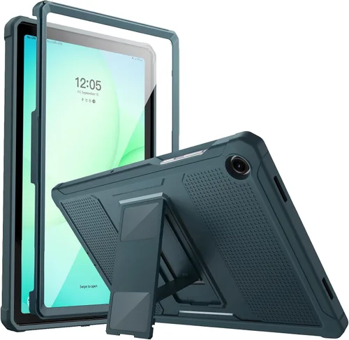 Miniatura 12 de MoKo Funda para Samsung Galaxy Tab A9 Plus/A9+ de 11 pulgadas 2023, a prueba de golpes de cuerpo completo resistente con protector de pantalla