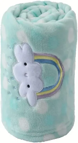 Miniatura 34 de CREVENT Manta de Felpa Sedosa y Linda para Bebé Niñas & Niños, Recién Nacidos, Bebés, Cuna, Cochecito, Silla de Paseo, Regalo Adecuado para Todas