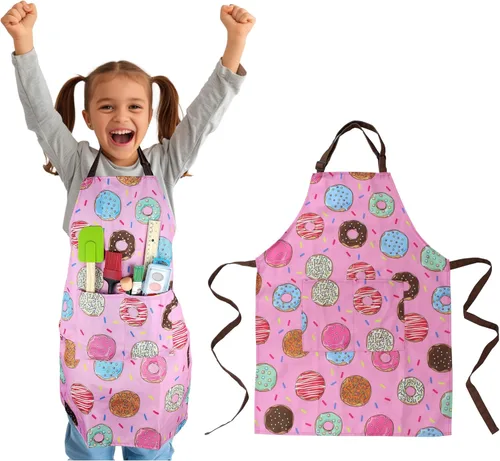 Miniatura 19 de Delantal para niños - cocina, jardinería, artista, pintura, limpieza, horneado, cerámica, chef, cocina, regalo para niños, niñas