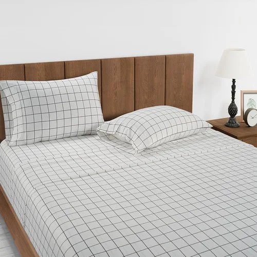 Miniatura 17 de Lane Linen Juego de 2 fundas de almohada 100 % de algodón, tamaño estándar, se adapta a almohadas estándar y Queen, fundas de almohada lujosas