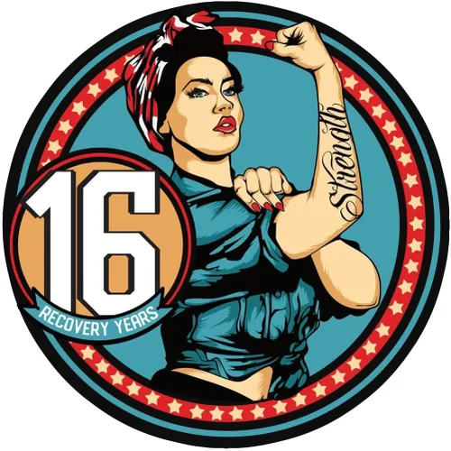 Miniatura 47 de Sobriety Coin – Rosie Strength Tattoo Recovery AA Chip, medallón de alta resistencia, regalo perfecto para cualquier persona en recuperación