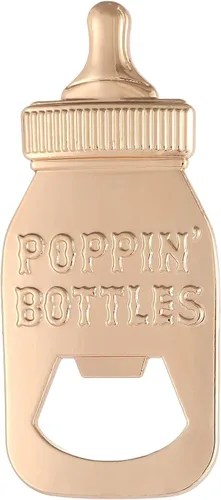 Miniatura 2 de Paquete de 48 abridores de botellas para baby shower, recuerdos de baby shower para invitados, bonitos abrebotellas con forma de poppin, recuerdos