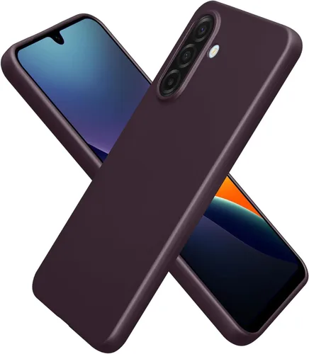 Miniatura 65 de kwmobile Funda compatible con Samsung Galaxy A23 4G / 5G - Funda de silicona TPU metálica suave y delgada - Rojo oscuro metálico