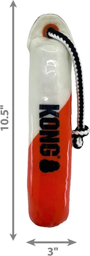 Miniatura 3 de KONG Wild Shieldz - Maniquí flotante de entrenamiento (pequeño/mediano, naranja y blanco)