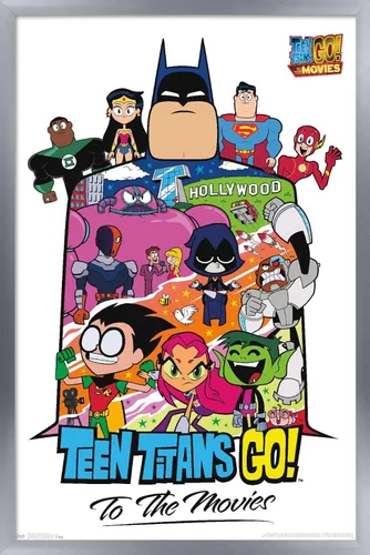 Miniatura 12 de Trends International DC Comics Movie Teen Titans Go! To The Movies - Póster de pared de collage, 22.4 pulgadas de largo x 14.7 pulgadas, versión