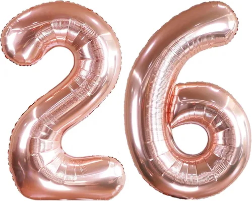 Miniatura 47 de AULE Globos grandes de 40 pulgadas con números 0 azules, globos grandes de números de aluminio, decoraciones de fiesta de cumpleaños de helio