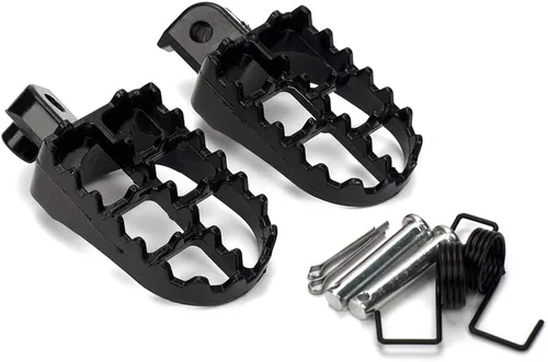 XINGWU Reposapiés negro para motocross, pedales de aluminio para XR50R PW50 CRF70 TW200 KLX110 CRF50 50cc 70cc 90cc 110cc 125cc TaoTao pieza de