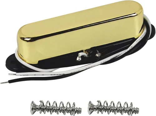 Miniatura 10 de FLEOR Alnico 5 Black TL Bridge Pickup para guitarra eléctrica estilo TL Pieza Negro