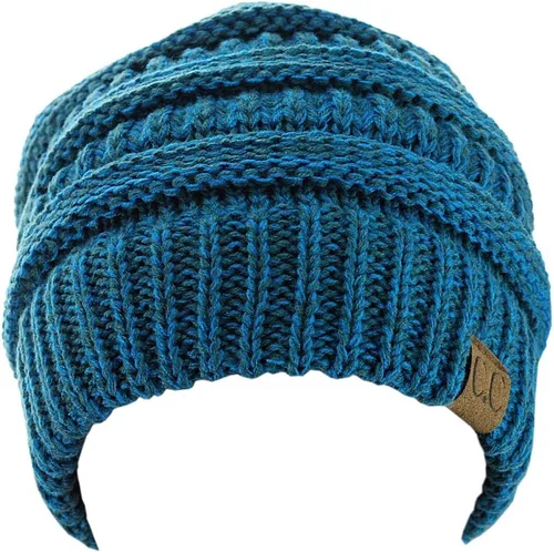 Miniatura 54 de C.C Trendy Warm Chunky Soft Stretch Cable Knit Beanie