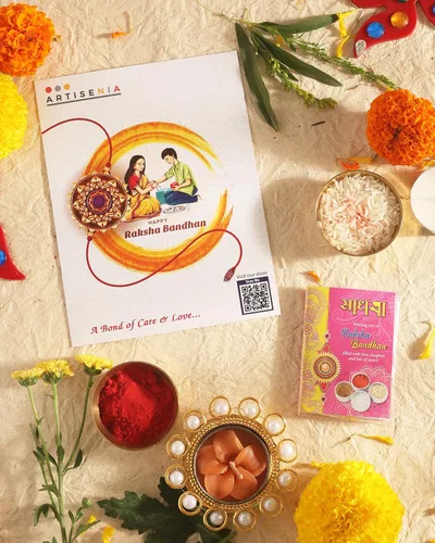 Miniatura 6 de Set of 2 SuperHero's Rakhi for Brother with Raksha Bandhan Greeting Card Roli Chawal Tika - Raksha Bandhan Rakhi for Small Brothers Rakhi for