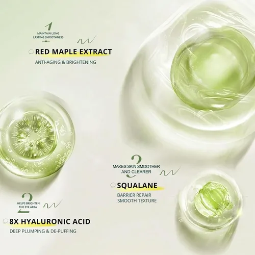 Miniatura 3 de PORCOPE Crema de ojos para ojeras e hinchazón, cabezal de masaje eléctrico, crema de ojos antienvejecimiento para bolsas de ojos, arrugas y líneas