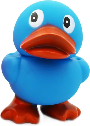 Miniatura 4 de The Dreidel Company Juguete de pato de goma gigante con aletas, patitos de goma gigantes para niños, baño, baby shower, cumpleaños, actividad
