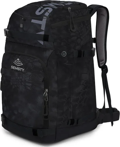 Bolsa para botas de esquí, 55L/70L, impermeable, para esquí y snowboard, mochila de viaje para esquí, snowboard, casco de esquí, gafas, guantes y