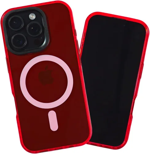 Miniatura 40 de SteepLab Funda de barrera para iPhone 13, protección de 360 grados que absorbe impactos con bisel elevado y colores llamativos (cielo azul brillante)