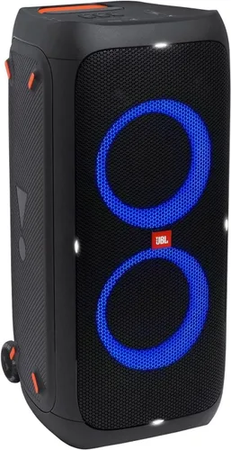 JBL Partybox 310 - Altavoz portátil para fiestas con batería de larga duración, potente sonido JBL y emocionante espectáculo de luces, color negro