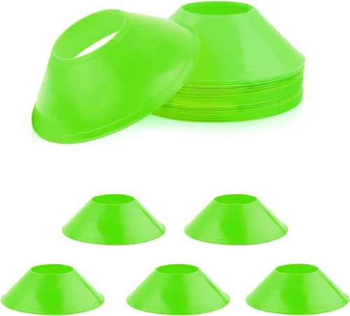15 conos de fútbol para entrenamiento deportivo, mini conos de fútbol flexibles de agilidad deportivos, conos de entrenamiento para fútbol,