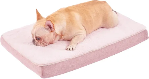 Miniatura 13 de WATANIYA PET Cama grande de espuma viscoelástica para perros, cama ortopédica para perros con espuma de gel refrescante, forro impermeable y funda