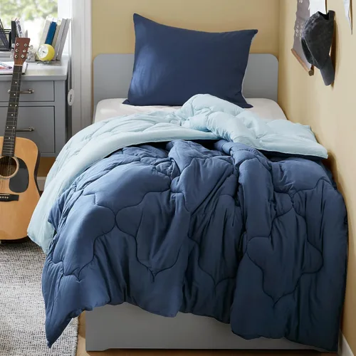 Miniatura 26 de Comfort Spaces Vixie Juego de Edredón Reversible - Cubierta Acolchada Geométrica Casual de Moda, Ropa de Cama Acogedora Alternativa de Plumón