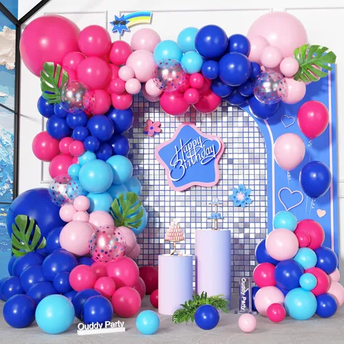 Miniatura 13 de Kit de Arco de Guirnalda de Globos de Vaquero Occidental de 170 Piezas, Globos de Confeti Negro y Marrón con Estampado de Vaca para Granja
