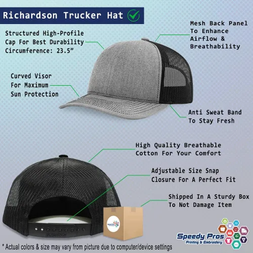 Miniatura 2 de Richardson - Gorra de béisbol de poliéster con texto personalizado