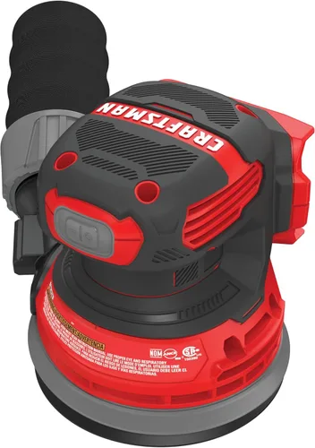 Miniatura 4 de CRAFTSMAN Lijadora orbital V20, inalámbrica, 12.000 OPM, solo herramienta desnuda (CMCW220B)