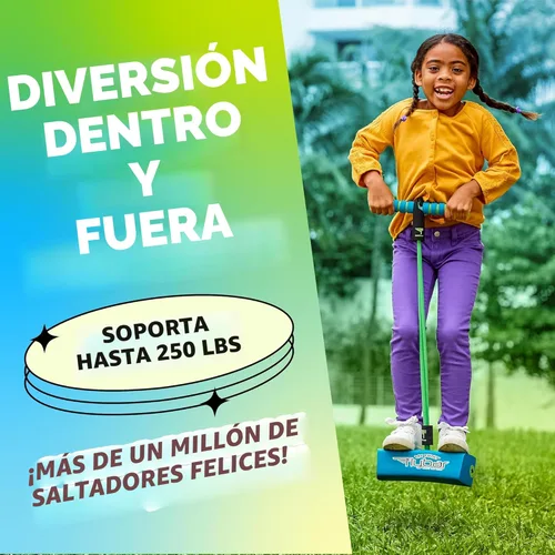 Miniatura 5 de Flybar My First Foam Pogo Jumper para niños, divertido y seguro Pogo Stick para niños pequeños, espuma duradera y puente elástico para edades de 3