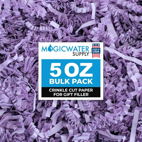 Miniatura 57 de MagicWater Papel de Corte Ondulado para Cestas de Regalo - 10 LB - Verde Militar - Perfecto para Relleno de Papel Triturado, Relleno de Cestas