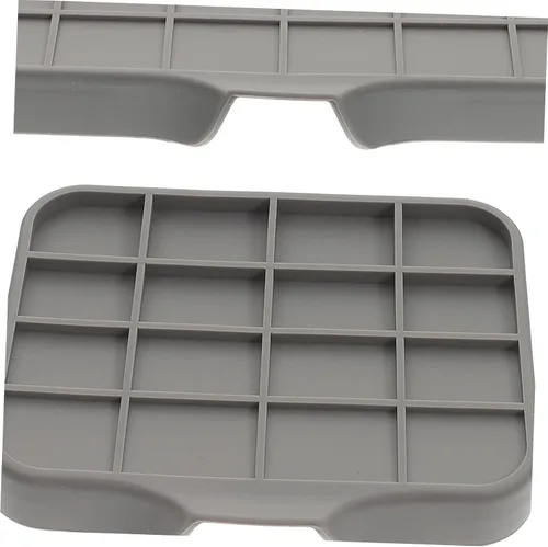 Miniatura 8 de Jabonera de silicona y soporte de esponja para fregadero de cocina y ducha, bandeja de jabón autodrenante para una fácil limpieza y organización