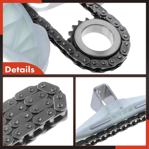 Miniatura 9 de A-Premium Kit de cadena de distribución del motor con tensor y más [compatible con DOHC, 4Cyl 1.6L] Compatible con Mini Cooper [Serie R56]