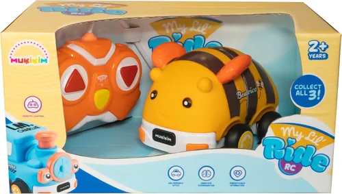 Miniatura 4 de MUKIKIM My Little Rides - Beatrice The Bee. El primer auto a control remoto de tu hijo. Seguro y duradero para niños de 2 años en adelante/niños