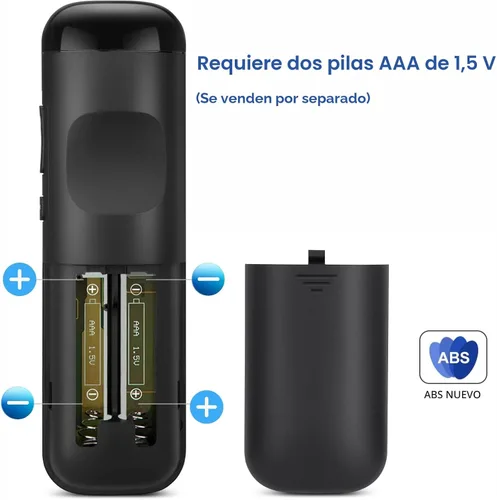 Miniatura 7 de Repuesto para control remoto Roku TV, (paquete de 2), con botón Netflix, Disney, YouTube y Apple TV, 1 año de garantía