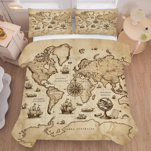 Miniatura 11 de American Flag Lion Bedding Set for Kids Twin Animals Print Comforter Set for Men Boys Bedroom Quilt Bed Set 1 Comforter 1 Pillowcase Lb01-16