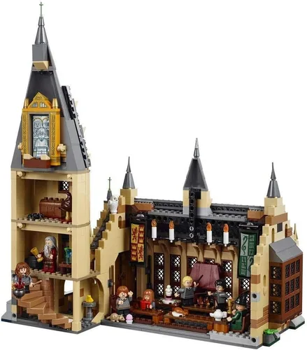 Miniatura 3 de LEGO 75954 Harry Potter Hogwarts Kit de construcción del Gran Comedor, 878 piezas