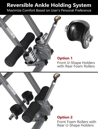 Miniatura 9 de Innova Health and Fitness Inversion Table with Adjustable Headrest, Reversible Ankle Holders, and 300 lb Weight Capacity