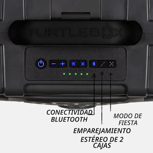 Miniatura 6 de Turtlebox Original Gen 3: Altavoz Bluetooth Portátil para Exteriores – Ultra-Fuerte (120dB), Impermeable (IP67), Resistente, Resistente a Impactos