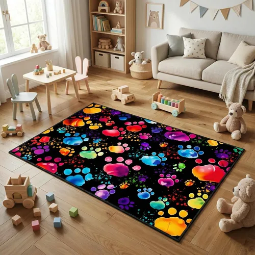 Miniatura 12 de BATATADOCE Alfombras de videojuegos para dormitorio de niños, alfombras para sala de juegos, decoración de juegos para niños, alfombra de área