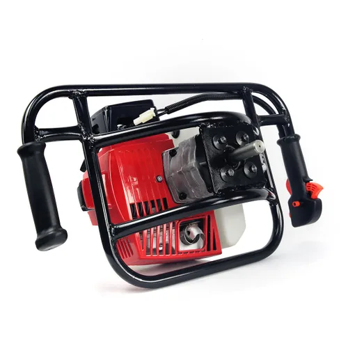 Miniatura 4 de XtremepowerUS Juego de 4 piezas de excavadora de agujeros para postes de 2.5 hp Powerhead Hole Digging con broca de taladro de excavación de tierra