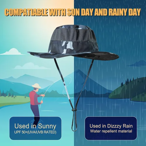 Miniatura 5 de Fishing Hat,Sun Cap with UPF 50+ Sun Protection and Neck Flap,for Man and Women