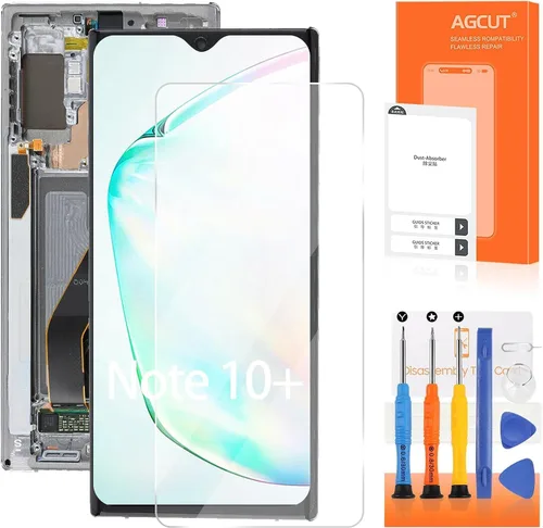 OLED para Samsung Galaxy Note 10 Plus Reemplazo de pantalla LCD de 6.8 pulgadas táctil SM-N975F SM-N975U SM-N975W SM-N975W SM-N9750N reemplazo del
