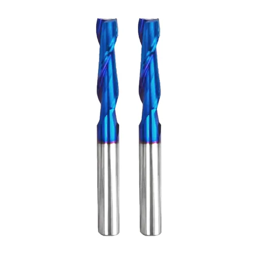 Miniatura 25 de Ruhi - Broca de enrutador en espiral Upcut de 3 flautas de 1/4 pulgadas, diámetro de corte de 1/8 pulgadas, CL, carburo sólido OVL de 2-1/2 pulgadas