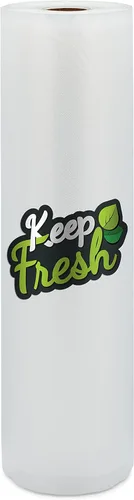 Miniatura 13 de Keep Fresh Food - Rollos selladores al vacío (11 pulgadas x 50 pies, 2 rollos), bolsas de almacenamiento de alimentos de 3.5 mil para almacenamiento