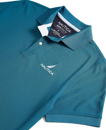 Miniatura 3 de Nautica Polo Navtech con cuello a rayas para hombre