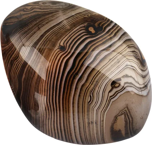 Miniatura 5 de Nupuyai Piedra de palma pulida irregular natural para reiki, piedras de preocupación pulidas, piedras de cuarzo de cristal de bolsillo, cianita azul