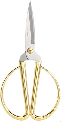 Tijeras de costura de acero inoxidable de 5 pulgadas, tijeras afiladas para bordado, costura, manualidades, trabajo de arte y uso diario para el