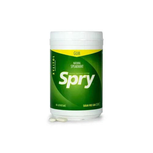 Miniatura 4 de Spry On The Go Fresh Chicle Natural de Xilitol Sistema de Defensa Dental - Sin Aspartamo, Sin Azúcar, Sin OMG (Menta, 55 Unidades - Paquete de 1)