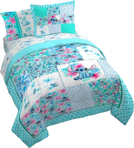 Miniatura 62 de Jay Franco Wednesday Addams - Juego de edredón tamaño individual, ropa de cama de 5 piezas, incluye juego de sábanas y fundas de almohada, ropa