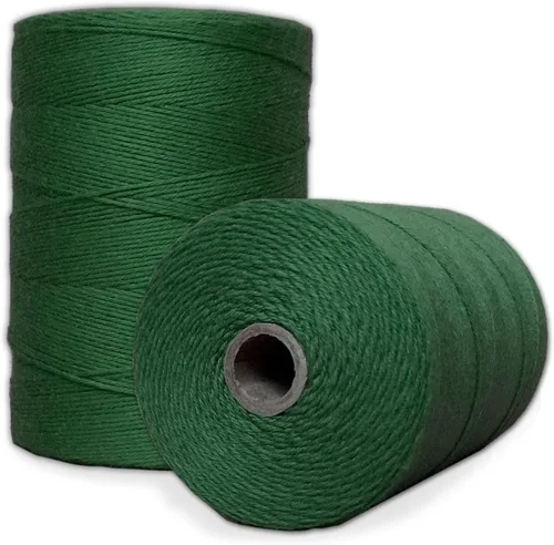 Miniatura 9 de Hilo de urdimbre de telar 100% algodón (verde aguamarina), hilo de urdimbre 8/4 (800 yardas), perfecto para tejer: alfombra, tapiz, alfombra, manta