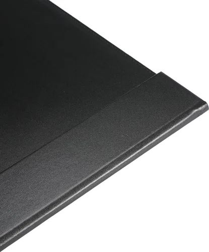 Miniatura 8 de Protector de escritorio de cuero de 30 x 18 pulgadas con rieles laterales para escritura, protector de escritorio ejecutivo para oficina, hogar