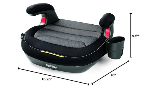Miniatura 7 de Peg Perego Viaggio Shuttle - Asiento elevador de coche para niños de 40 a 120 libras - Fabricado en Italia - Metal (verde salvia)